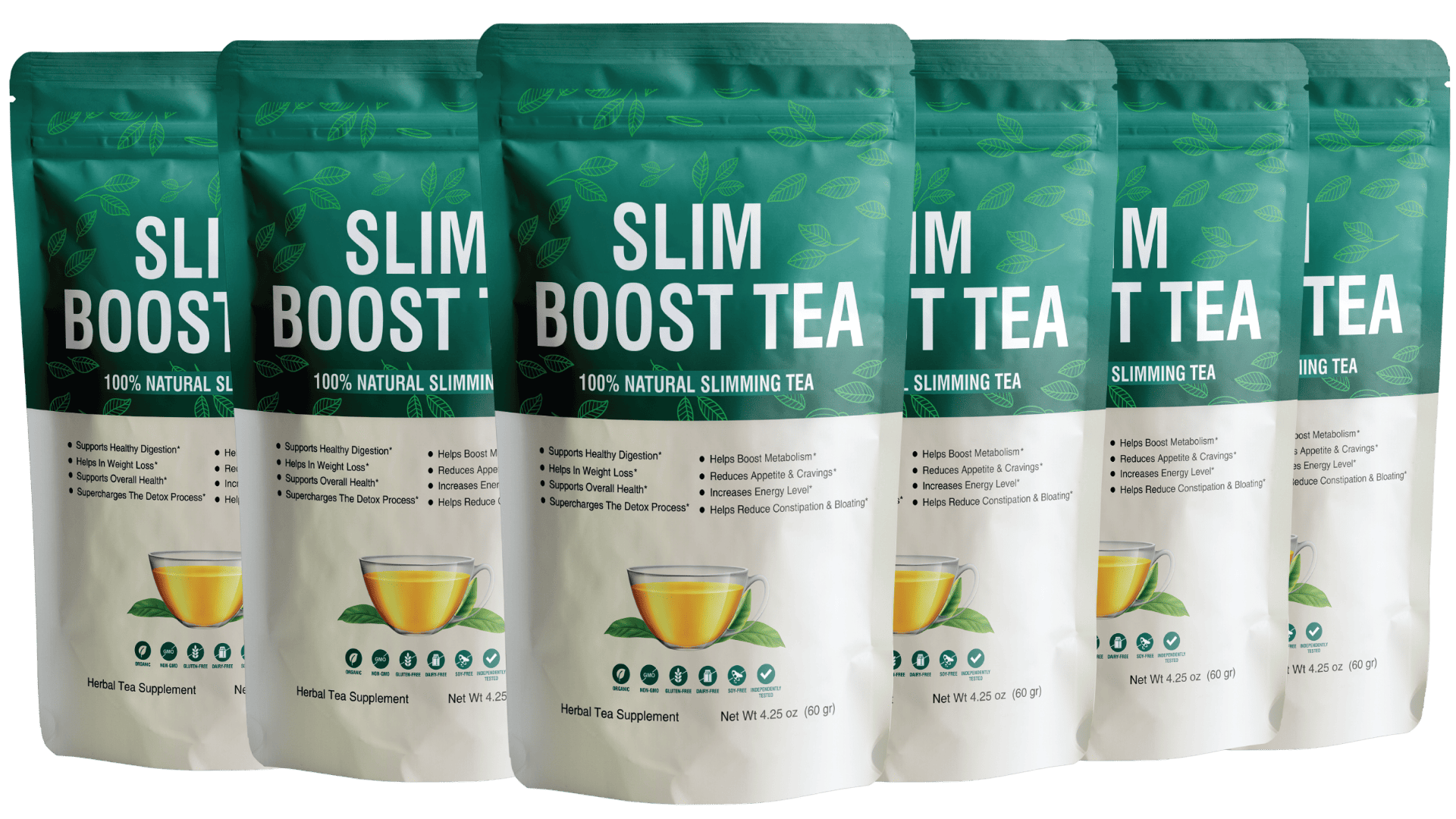 Slim Boost Tea — 6 pouch supply